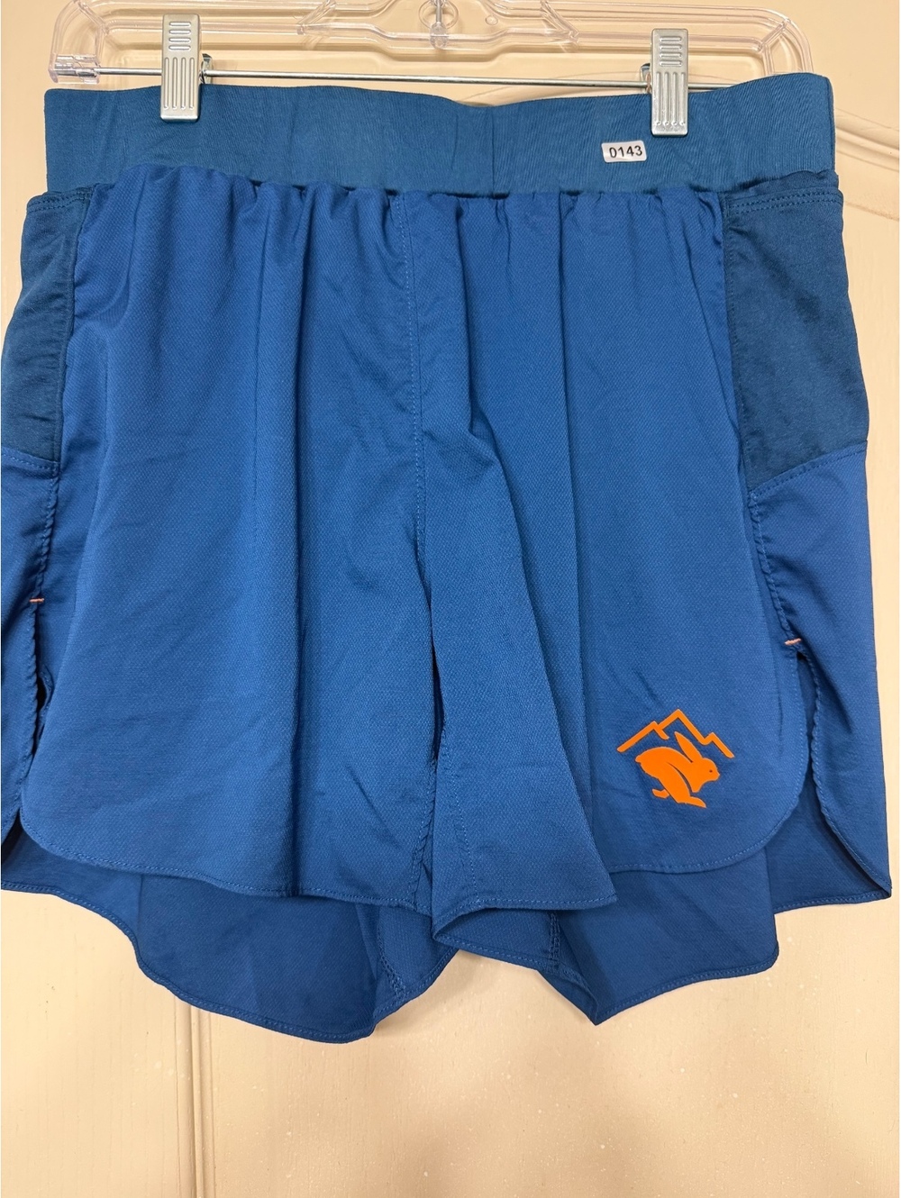 Rabbit Blue Athletic Running Shorts Medium